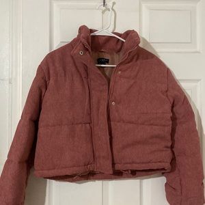 Pink Puffer Jacket